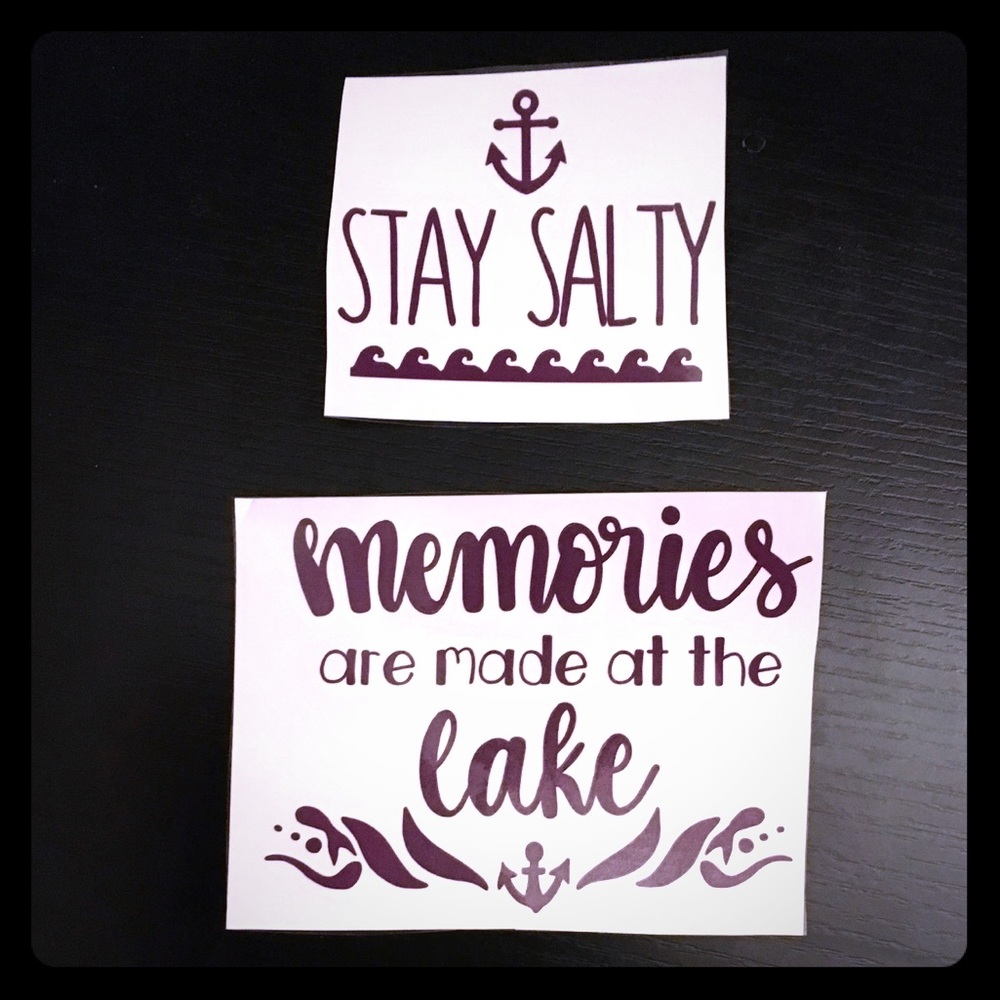 Custom decals!